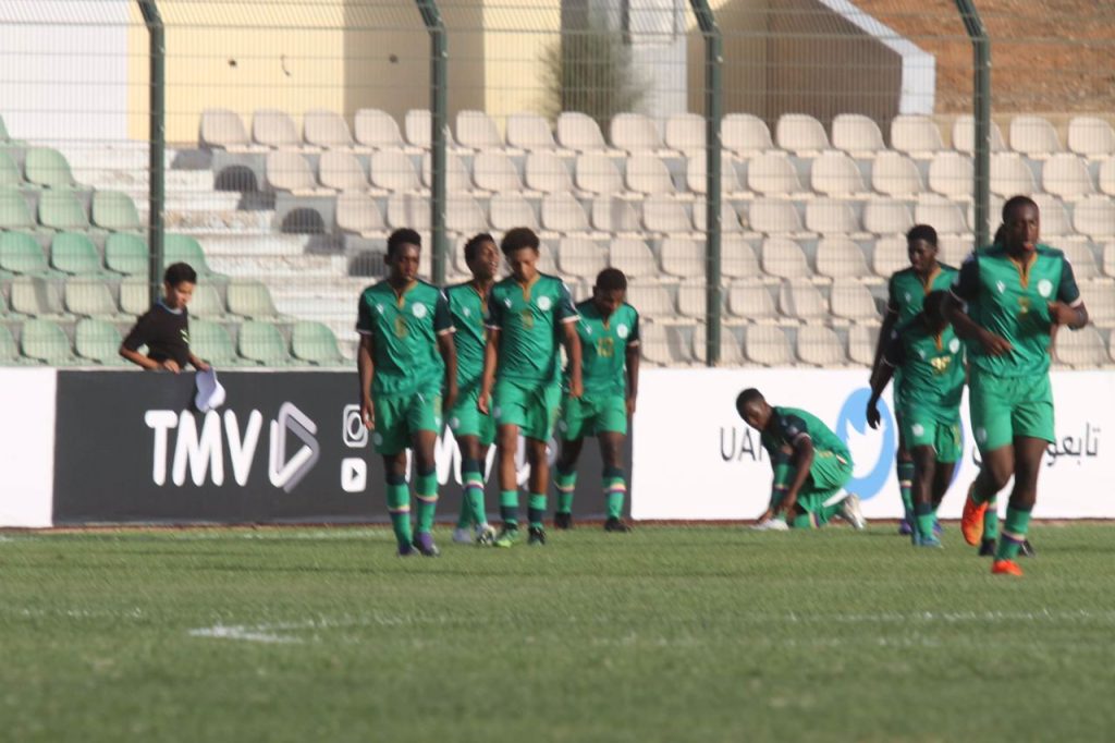 في ختام الجولة الأولى من مجموعات كأس العرب للناشئين 2022 فوز العراق على المغرب.. وجزر القمر على موريتانيا.. ومصر تفوز على السعودية.. وتعادل سلبي بين سوريا ولبنان