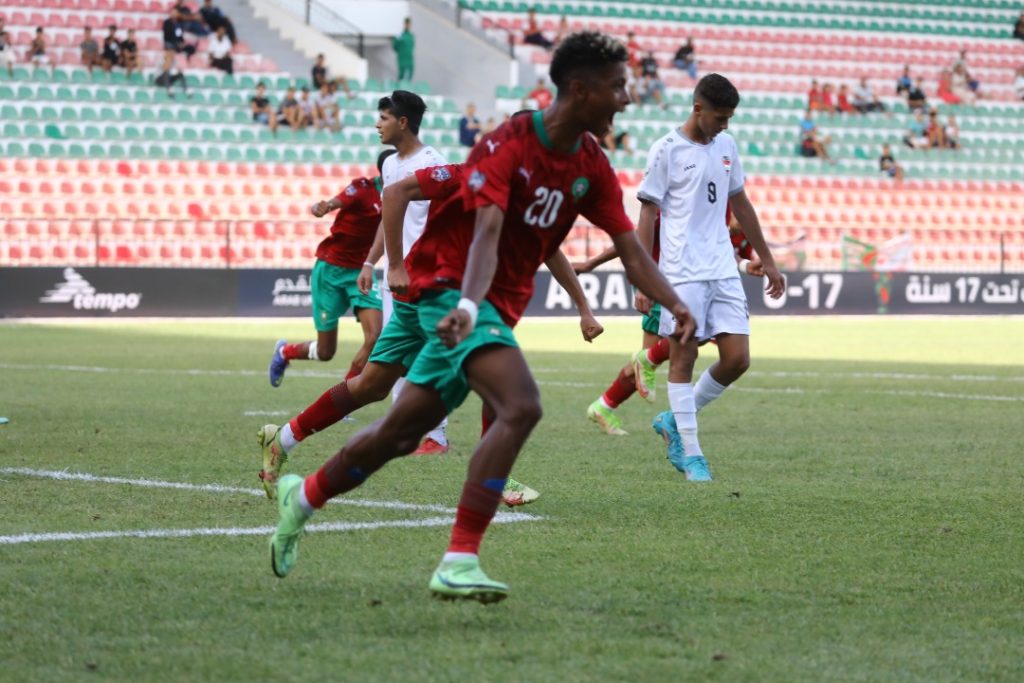 في ختام الجولة الأولى من مجموعات كأس العرب للناشئين 2022 فوز العراق على المغرب.. وجزر القمر على موريتانيا.. ومصر تفوز على السعودية.. وتعادل سلبي بين سوريا ولبنان
