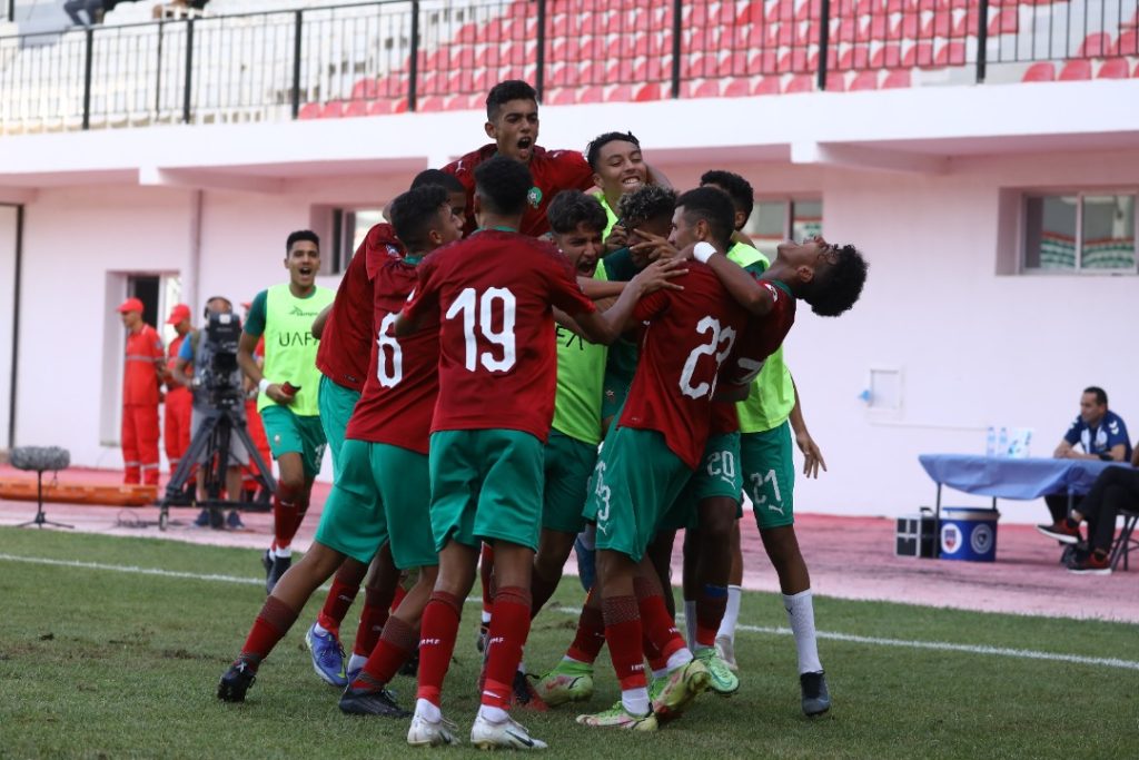 في ختام الجولة الأولى من مجموعات كأس العرب للناشئين 2022 فوز العراق على المغرب.. وجزر القمر على موريتانيا.. ومصر تفوز على السعودية.. وتعادل سلبي بين سوريا ولبنان