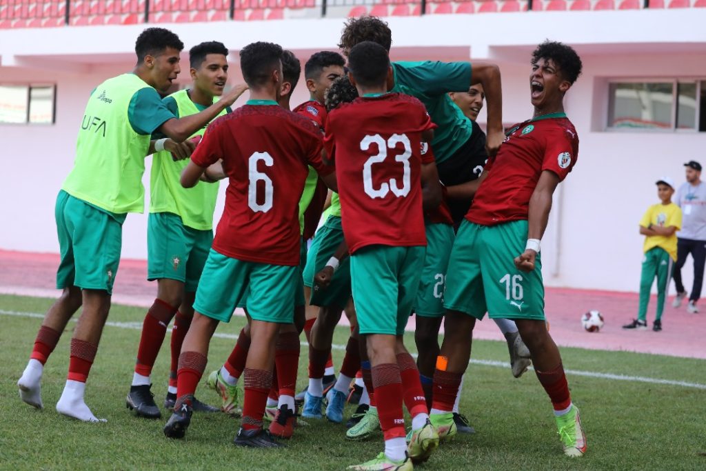 في ختام الجولة الأولى من مجموعات كأس العرب للناشئين 2022 فوز العراق على المغرب.. وجزر القمر على موريتانيا.. ومصر تفوز على السعودية.. وتعادل سلبي بين سوريا ولبنان