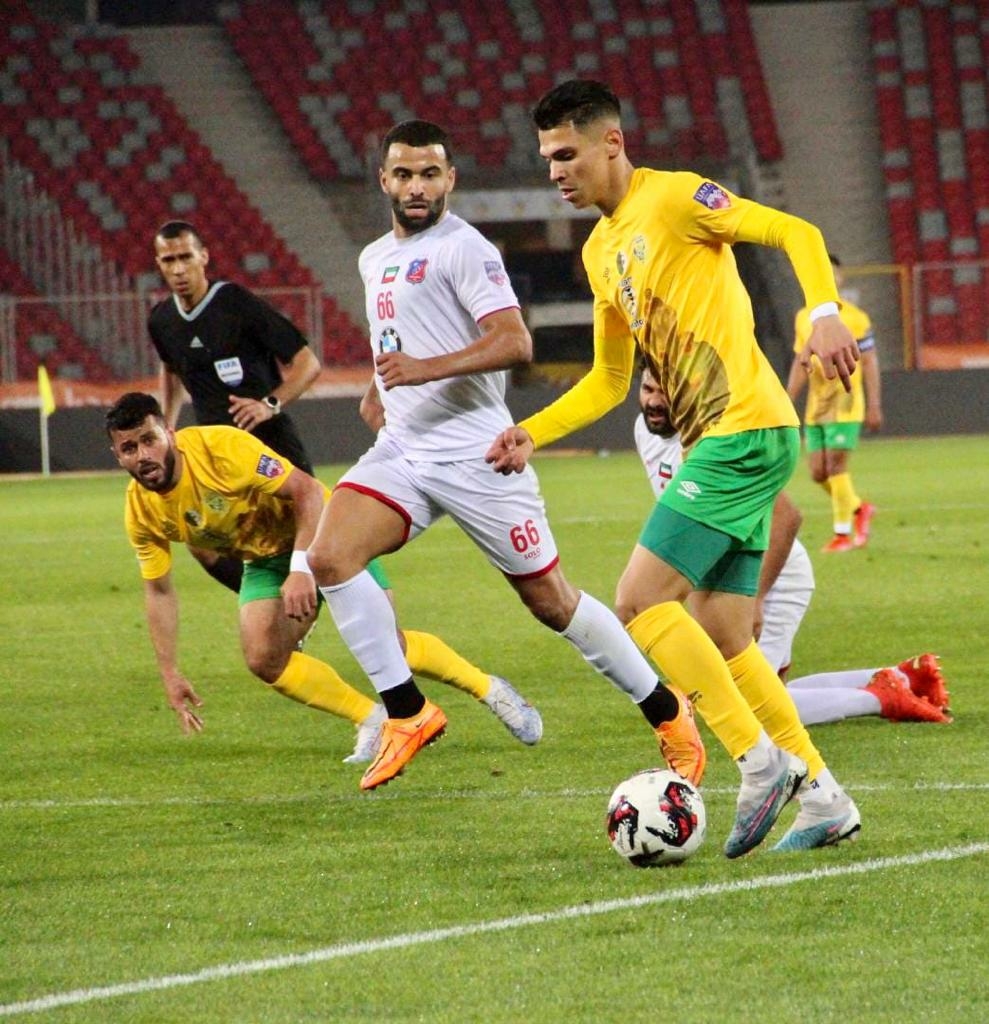 في منافسات كأس الملك سلمان للأندية .. الكويت الكويتي يتجاوز شبيبة الساورة الجزائري 8 في منافسات كأس الملك سلمان للأندية .. الكويت الكويتي يتجاوز شبيبة الساورة الجزائري