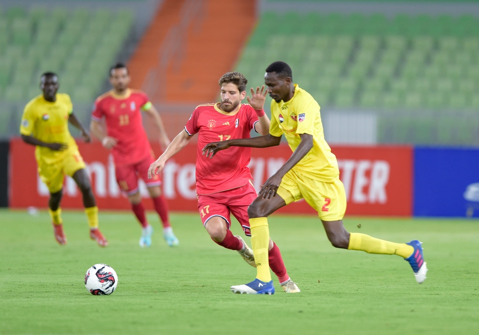 في منافسات كأس الملك سلمان للأندية .. تشرين السوري والصفاقسي التونسي وأهلي طرابلس الليبي يتأهلون إلى المرحلة التالية 9 في منافسات كأس الملك سلمان للأندية .. تشرين السوري والصفاقسي التونسي وأهلي طرابلس الليبي يتأهلون إلى المرحلة التالية