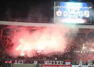 King Salman Cup for Arab Clubs.. A goalless draw between Tunisian CS Sfaxien and Qatar from Qatar in the first leg of the first round