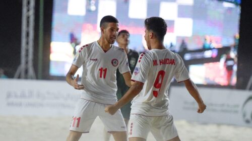 في منافسات كأس العرب لكرة القدم الشاطئية 2023 | فوز منتخبي المغرب ولبنان في انطلاقة الجولة الثانية من دور المجموعات