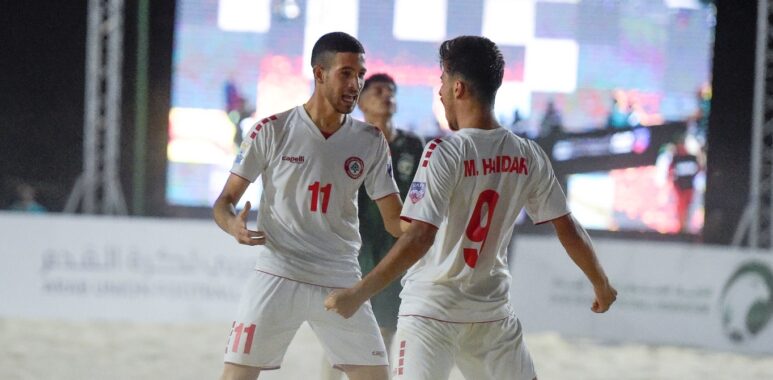 في منافسات كأس العرب لكرة القدم الشاطئية 2023 | فوز منتخبي المغرب ولبنان في انطلاقة الجولة الثانية من دور المجموعات