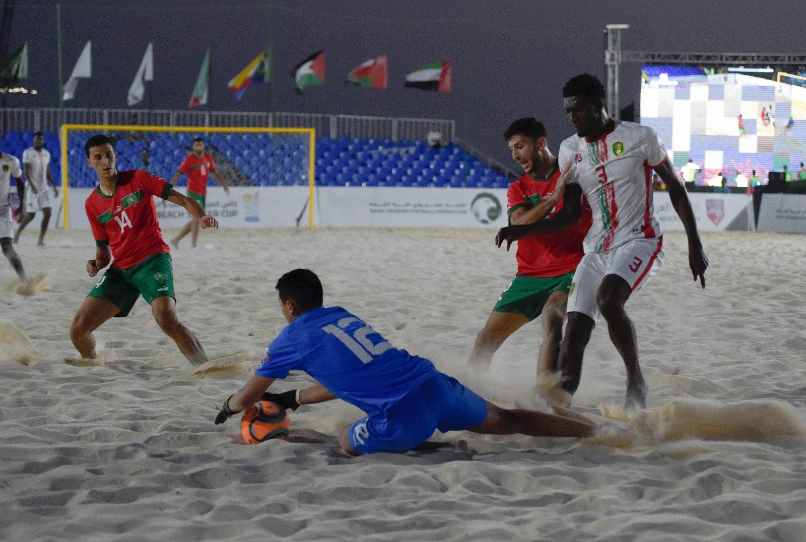 في منافسات كأس العرب لكرة القدم الشاطئية 2023 | فوز منتخبي المغرب ولبنان في انطلاقة الجولة الثانية من دور المجموعات 7 في منافسات كأس العرب لكرة القدم الشاطئية 2023 | فوز منتخبي المغرب ولبنان في انطلاقة الجولة الثانية من دور المجموعات