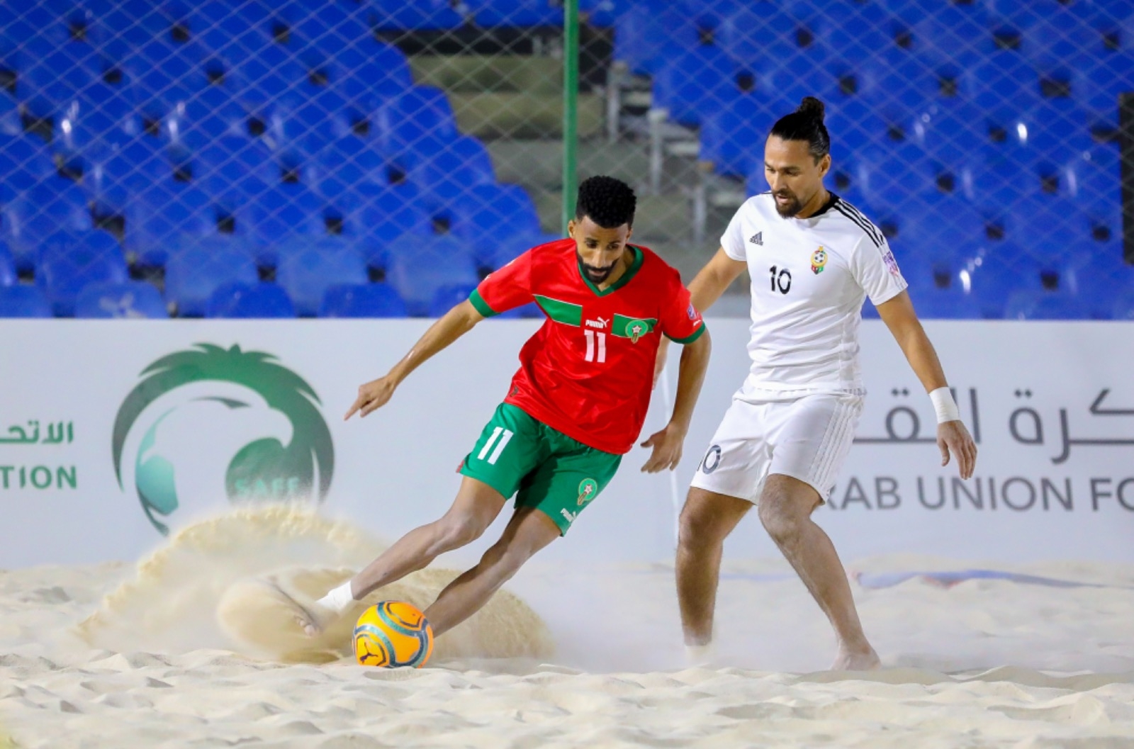 في منافسات كأس العرب لكرة القدم الشاطئية بجدة | فلسطين تواجه مصر وعمان أمام المغرب في مرحلة الدور نصف النهائي 11 في منافسات كأس العرب لكرة القدم الشاطئية بجدة | فلسطين تواجه مصر وعمان أمام المغرب في مرحلة الدور نصف النهائي