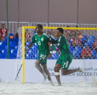 Saudi Arabia and Morocco win at the start of the Arab Beach Soccer Championship 2023