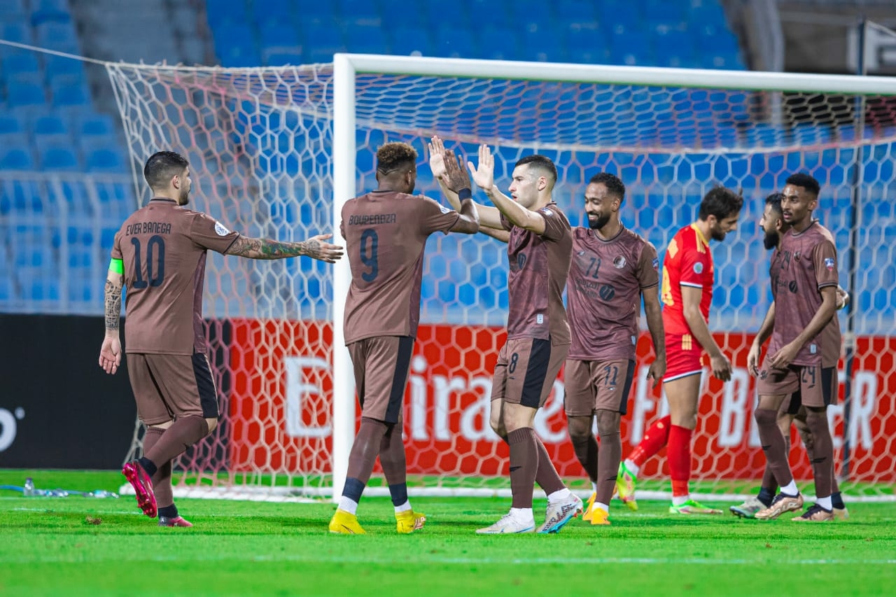 في منافسات كأس الملك سلمان للأندية 2023 .. الشباب السعودي يجتاز منعطف تشرين السوري ويتأهل إلى نهائيات البطولة 7 في منافسات كأس الملك سلمان للأندية 2023 .. الشباب السعودي يجتاز منعطف تشرين السوري ويتأهل إلى نهائيات البطولة