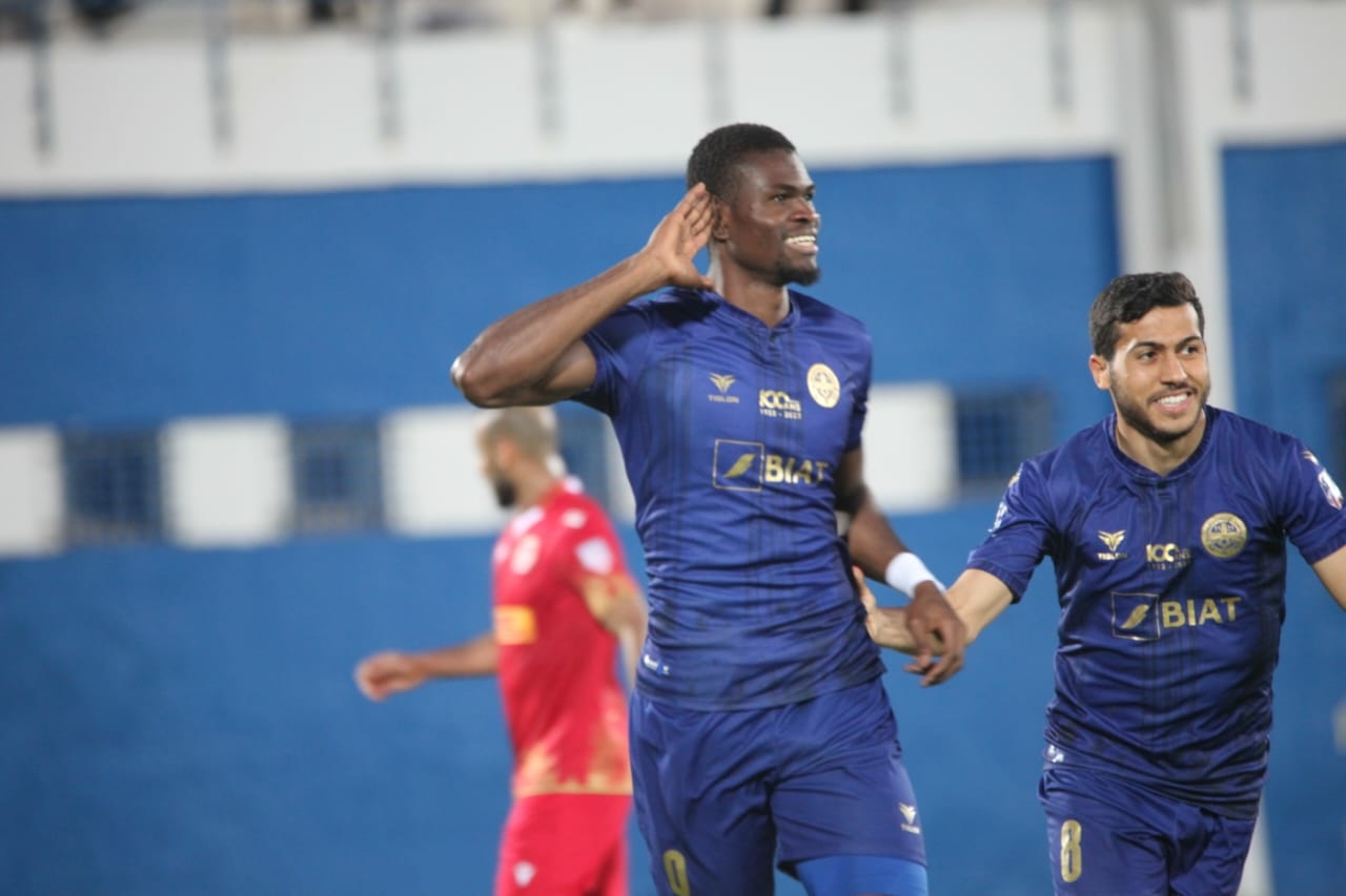 في تصفيات الدور الثاني لبطولة كأس الملك سلمان للأندية 2023 ..الاتحاد المنستيري التونسي يكسب المحرق البحريني في مواجهة الذهاب 9 في تصفيات الدور الثاني لبطولة كأس الملك سلمان للأندية 2023 ..الاتحاد المنستيري التونسي يكسب المحرق البحريني في مواجهة الذهاب