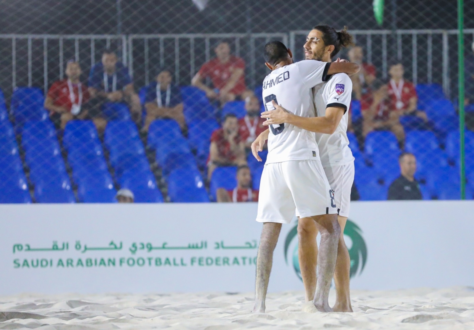 في منافسات كأس العرب لكرة القدم الشاطئية بجدة | فلسطين تواجه مصر وعمان أمام المغرب في مرحلة الدور نصف النهائي 7 في منافسات كأس العرب لكرة القدم الشاطئية بجدة | فلسطين تواجه مصر وعمان أمام المغرب في مرحلة الدور نصف النهائي