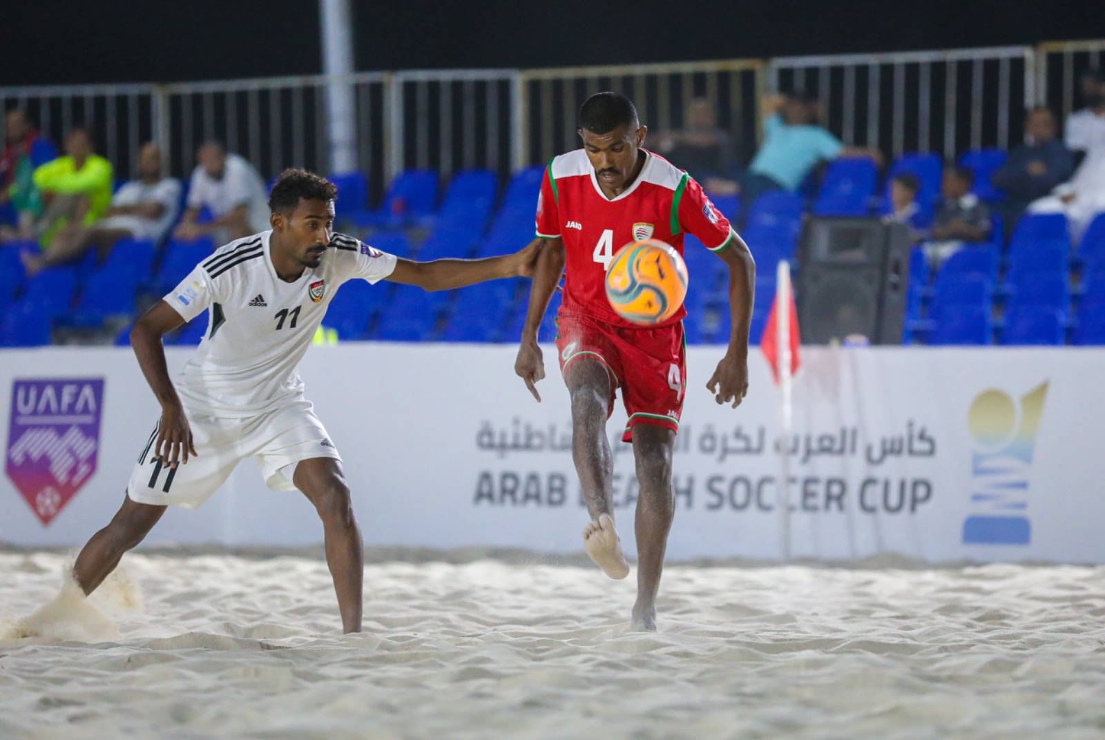 في منافسات كأس العرب لكرة القدم الشاطئية بجدة | فلسطين تواجه مصر وعمان أمام المغرب في مرحلة الدور نصف النهائي 18 في منافسات كأس العرب لكرة القدم الشاطئية بجدة | فلسطين تواجه مصر وعمان أمام المغرب في مرحلة الدور نصف النهائي