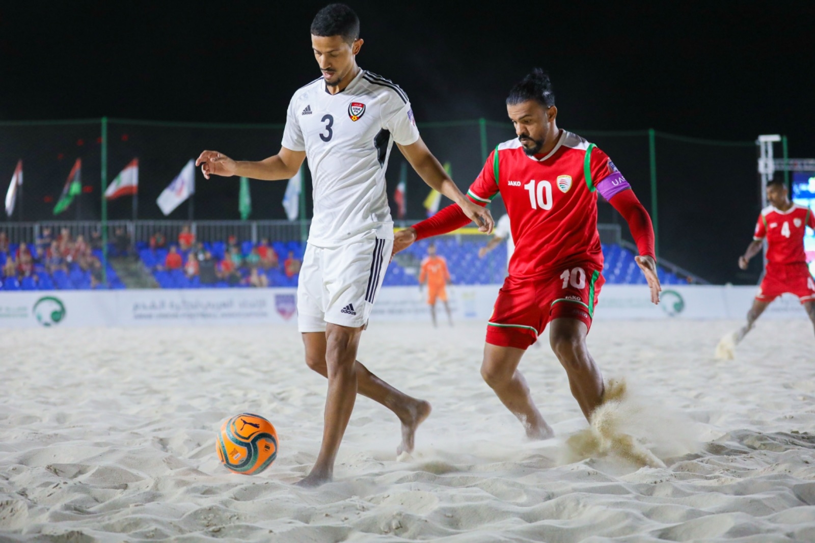 في منافسات كأس العرب لكرة القدم الشاطئية بجدة | فلسطين تواجه مصر وعمان أمام المغرب في مرحلة الدور نصف النهائي 23 في منافسات كأس العرب لكرة القدم الشاطئية بجدة | فلسطين تواجه مصر وعمان أمام المغرب في مرحلة الدور نصف النهائي