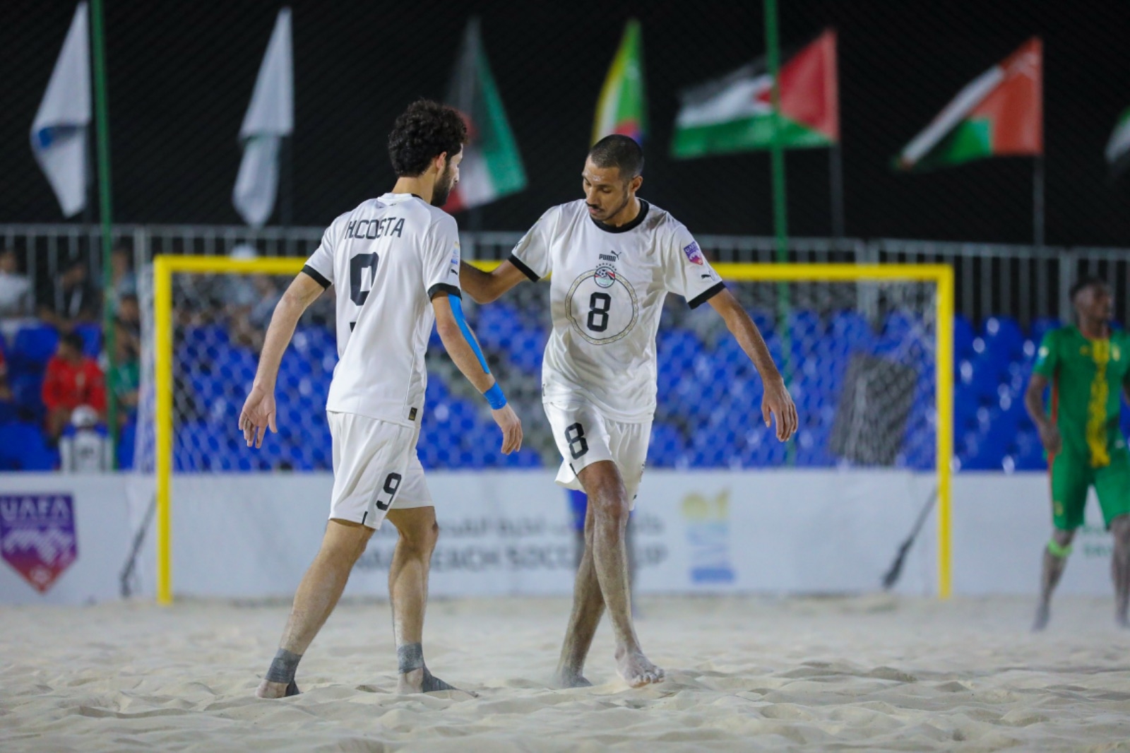 في منافسات كأس العرب لكرة القدم الشاطئية بجدة | فلسطين تواجه مصر وعمان أمام المغرب في مرحلة الدور نصف النهائي 31 في منافسات كأس العرب لكرة القدم الشاطئية بجدة | فلسطين تواجه مصر وعمان أمام المغرب في مرحلة الدور نصف النهائي