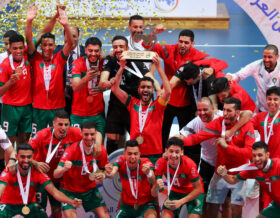 المغرب × الكويت - نهائي نهائى كأس العرب لكرة قدم الصالات - السعودية 2023