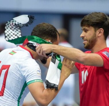 في منافسات كأس العرب لكرة قدم الصالات 2023 | فوز فلسطين والكويت والمغرب وتعادل مصر والعراق في ختام مباريات الجولة الثانية من دور المجموعات