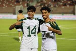 منتخب السعودية يفوز بالميدالية الذهبية لمسابقة كرة القدم بالدورة العربية 2023