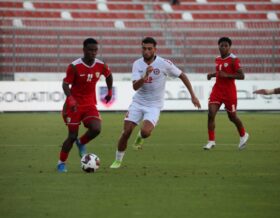 عمان vs لبنان – مسابقة كرة القدم بدورة الألعاب