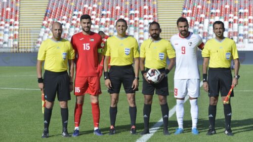 Syria vs Palestine – Arab Sports Games Football Competition