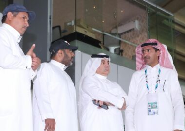 UAFA's Secretary-General welcomes all delegations.. Al-Junaibi: "Hawk-Eye" and automated offside will be applied for the first time.. Al-Shehri: There are 3 categories of tickets for fans