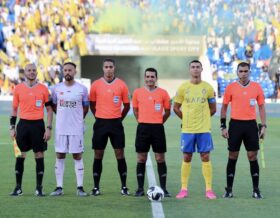 صور مباراة الرجاء المغربي vs النصر السعودي - كأس الملك سلمان للأندية 2023