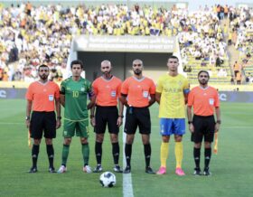 صور مباراة الشرطة العراقي vs النصر السعودي - كأس الملك سلمان للأندية 2023