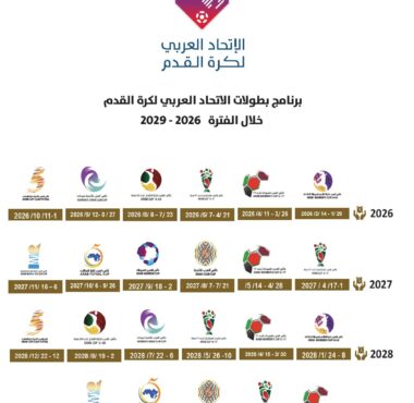 "مجلس الاتحاد العربي" يستقبل طلبات استضافة البطولات العربية