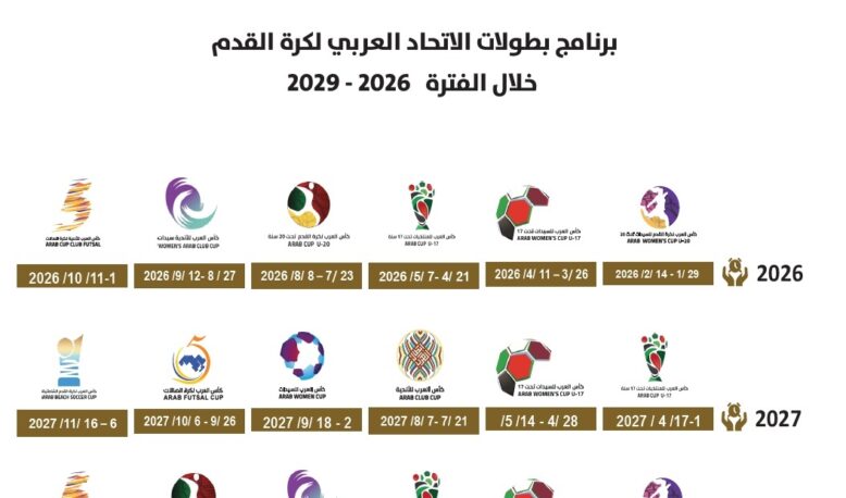 Union Arab Football Federation Council Receives Bids to Host Arab Championships