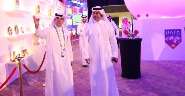 رئيس لجنة الإعلام الرياضي القطري يشيد بـ "معرض الاتحاد العربي"