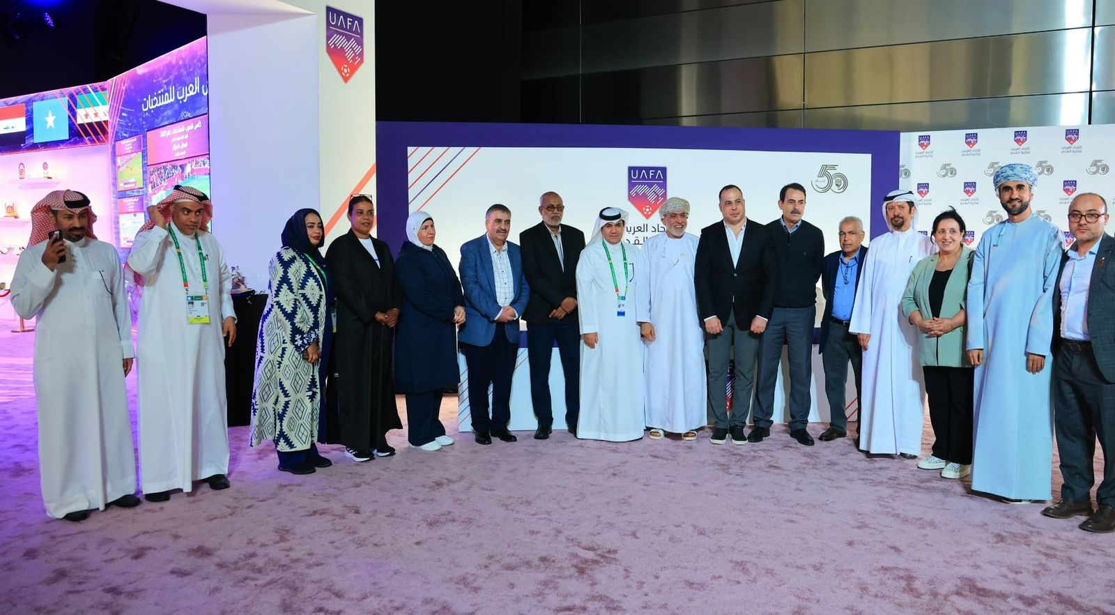 Joint Cooperation Agreement Between the Union of Arab Football Associations and the West Asian Football Federation.. Sheikh Hamad bin Khalifa Praises the UAFA Exhibition in Doha 6 Joint Cooperation Agreement Between the Union of Arab Football Associations and the West Asian Football Federation.. Sheikh Hamad bin Khalifa Praises the UAFA Exhibition in Doha