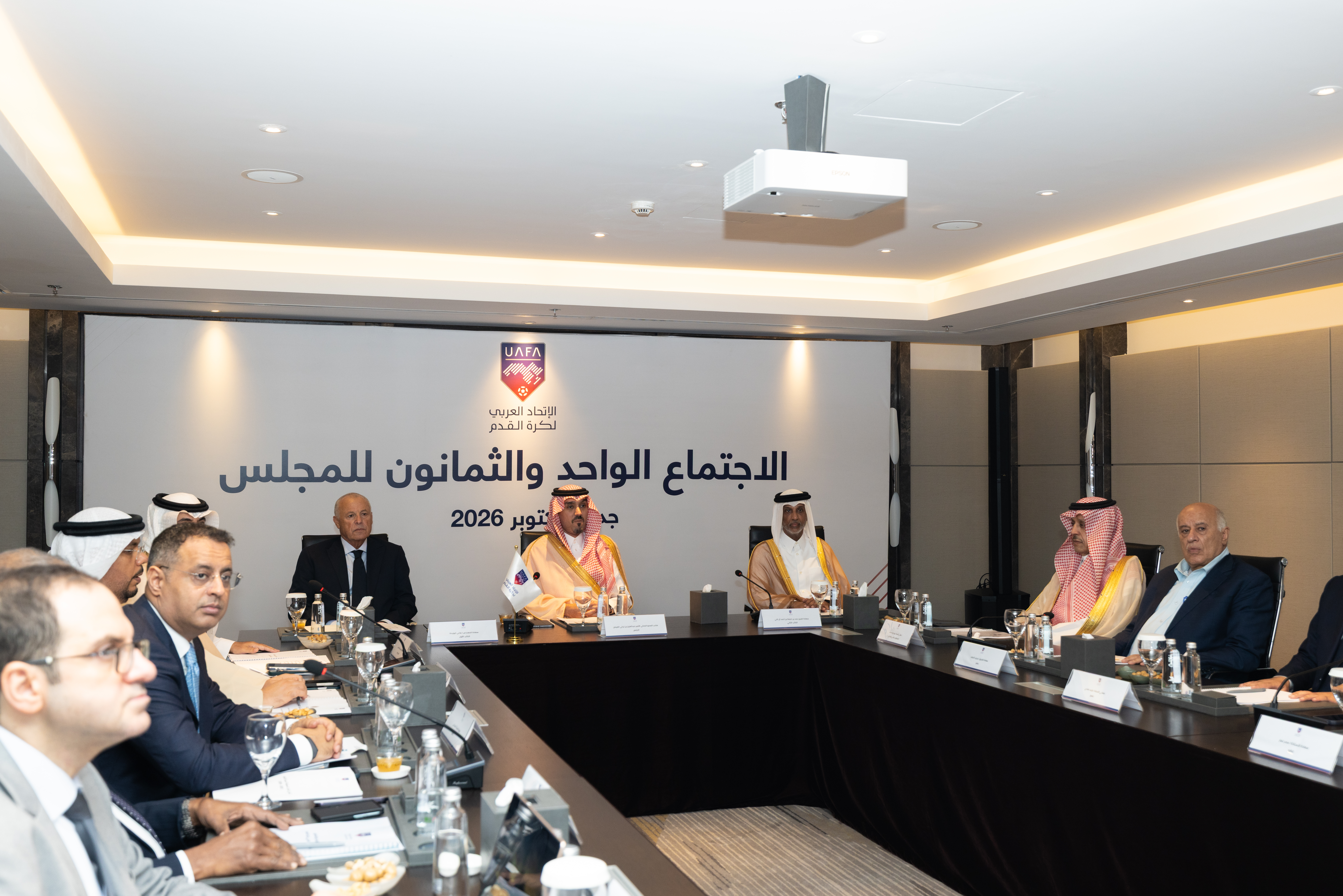 اعتمد تشكيل اللجان المعاونة ومسابقاته في اجتماعه المنعقد بجدة .."مجلس الاتحاد العربي" يشيد بجهود رئيس "الفيفا" ويرحب بتعزيز وحدة كرة القدم الدولية 9 اعتمد تشكيل اللجان المعاونة ومسابقاته في اجتماعه المنعقد بجدة .."مجلس الاتحاد العربي" يشيد بجهود رئيس "الفيفا" ويرحب بتعزيز وحدة كرة القدم الدولية