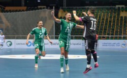 في منافسات كأس العرب لكرة قدم الصالات 2023 |فوز ليبيا وتعادل الجزائر وطاجيكستان في انطلاقة مباريات الجولة الثالثة من دور المجموعات 6 في منافسات كأس العرب لكرة قدم الصالات 2023 |فوز ليبيا وتعادل الجزائر وطاجيكستان في انطلاقة مباريات الجولة الثالثة من دور المجموعات