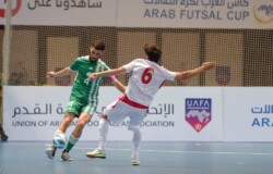 في منافسات كأس العرب لكرة قدم الصالات 2023 |فوز ليبيا وتعادل الجزائر وطاجيكستان في انطلاقة مباريات الجولة الثالثة من دور المجموعات 12 في منافسات كأس العرب لكرة قدم الصالات 2023 |فوز ليبيا وتعادل الجزائر وطاجيكستان في انطلاقة مباريات الجولة الثالثة من دور المجموعات