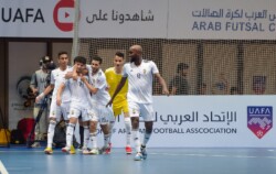 في منافسات كأس العرب لكرة قدم الصالات 2023 |فوز ليبيا وتعادل الجزائر وطاجيكستان في انطلاقة مباريات الجولة الثالثة من دور المجموعات 15 في منافسات كأس العرب لكرة قدم الصالات 2023 |فوز ليبيا وتعادل الجزائر وطاجيكستان في انطلاقة مباريات الجولة الثالثة من دور المجموعات