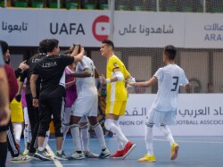 في منافسات كأس العرب لكرة قدم الصالات 2023 |فوز ليبيا وتعادل الجزائر وطاجيكستان في انطلاقة مباريات الجولة الثالثة من دور المجموعات 17 في منافسات كأس العرب لكرة قدم الصالات 2023 |فوز ليبيا وتعادل الجزائر وطاجيكستان في انطلاقة مباريات الجولة الثالثة من دور المجموعات