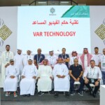 Set up by the Referees Committee of UAFA .. "Video Assistant Referee Technology" .. in an educational workshop for media professionals 13 Set up by the Referees Committee of UAFA .. "Video Assistant Referee Technology" .. in an educational workshop for media professionals
