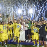 فاز على الهلال السعودي في نهائي كأس الملك سلمان للأندية 2023..سمو نائب أمير منطقة مكة المكرمة تَوج النصر السعودي باللقب العربي 28 فاز على الهلال السعودي في نهائي كأس الملك سلمان للأندية 2023..سمو نائب أمير منطقة مكة المكرمة تَوج النصر السعودي باللقب العربي