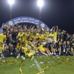 فاز على الهلال السعودي في نهائي كأس الملك سلمان للأندية 2023..سمو نائب أمير منطقة مكة المكرمة تَوج النصر السعودي باللقب العربي 33 فاز على الهلال السعودي في نهائي كأس الملك سلمان للأندية 2023..سمو نائب أمير منطقة مكة المكرمة تَوج النصر السعودي باللقب العربي