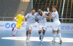 في منافسات كأس العرب لكرة قدم الصالات 2023 |فوز ليبيا وتعادل الجزائر وطاجيكستان في انطلاقة مباريات الجولة الثالثة من دور المجموعات 20 في منافسات كأس العرب لكرة قدم الصالات 2023 |فوز ليبيا وتعادل الجزائر وطاجيكستان في انطلاقة مباريات الجولة الثالثة من دور المجموعات