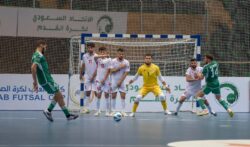 في منافسات كأس العرب لكرة قدم الصالات 2023 |فوز ليبيا وتعادل الجزائر وطاجيكستان في انطلاقة مباريات الجولة الثالثة من دور المجموعات 22 في منافسات كأس العرب لكرة قدم الصالات 2023 |فوز ليبيا وتعادل الجزائر وطاجيكستان في انطلاقة مباريات الجولة الثالثة من دور المجموعات