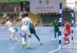 في منافسات كأس العرب لكرة قدم الصالات 2023 |فوز ليبيا وتعادل الجزائر وطاجيكستان في انطلاقة مباريات الجولة الثالثة من دور المجموعات 9 في منافسات كأس العرب لكرة قدم الصالات 2023 |فوز ليبيا وتعادل الجزائر وطاجيكستان في انطلاقة مباريات الجولة الثالثة من دور المجموعات