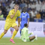 فاز على الهلال السعودي في نهائي كأس الملك سلمان للأندية 2023..سمو نائب أمير منطقة مكة المكرمة تَوج النصر السعودي باللقب العربي 135 فاز على الهلال السعودي في نهائي كأس الملك سلمان للأندية 2023..سمو نائب أمير منطقة مكة المكرمة تَوج النصر السعودي باللقب العربي