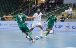 في منافسات كأس العرب لكرة قدم الصالات 2023 |فوز ليبيا وتعادل الجزائر وطاجيكستان في انطلاقة مباريات الجولة الثالثة من دور المجموعات 11 في منافسات كأس العرب لكرة قدم الصالات 2023 |فوز ليبيا وتعادل الجزائر وطاجيكستان في انطلاقة مباريات الجولة الثالثة من دور المجموعات